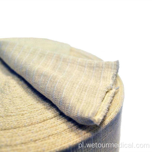 Jednorazowy bandaż gipsowy z elastycznej siatki bawełnianej